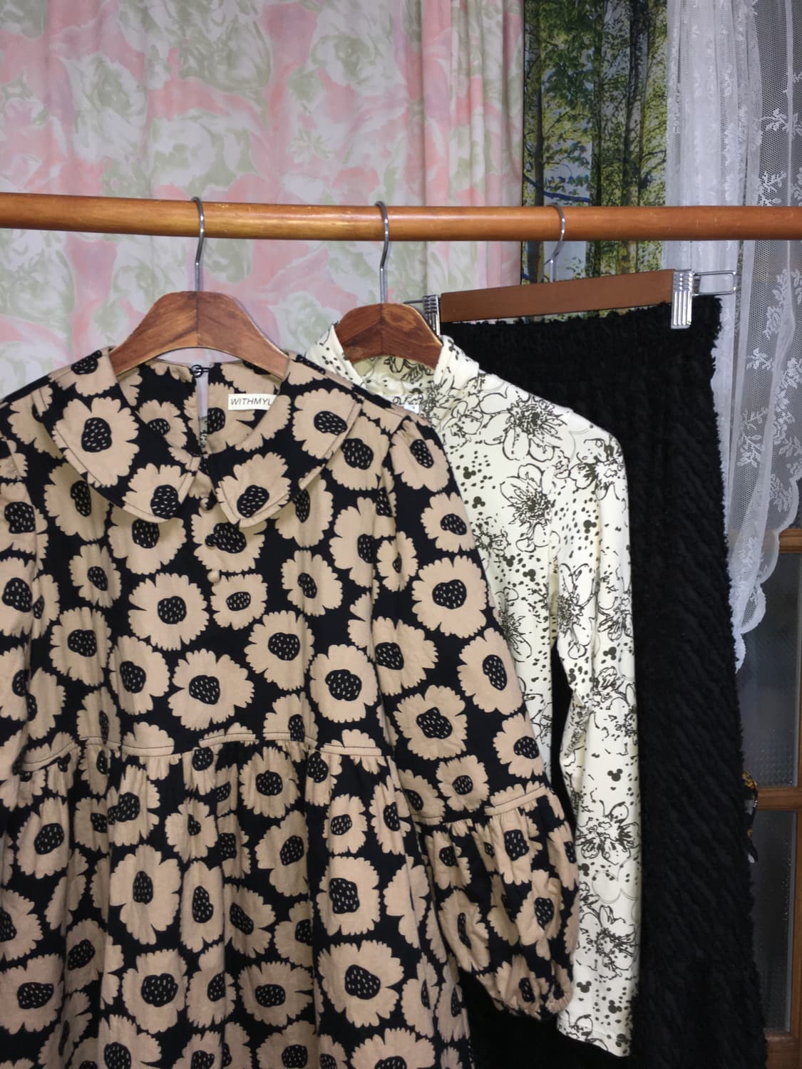 꽃무늬 낙낙 롱 원피스 상품이미지3