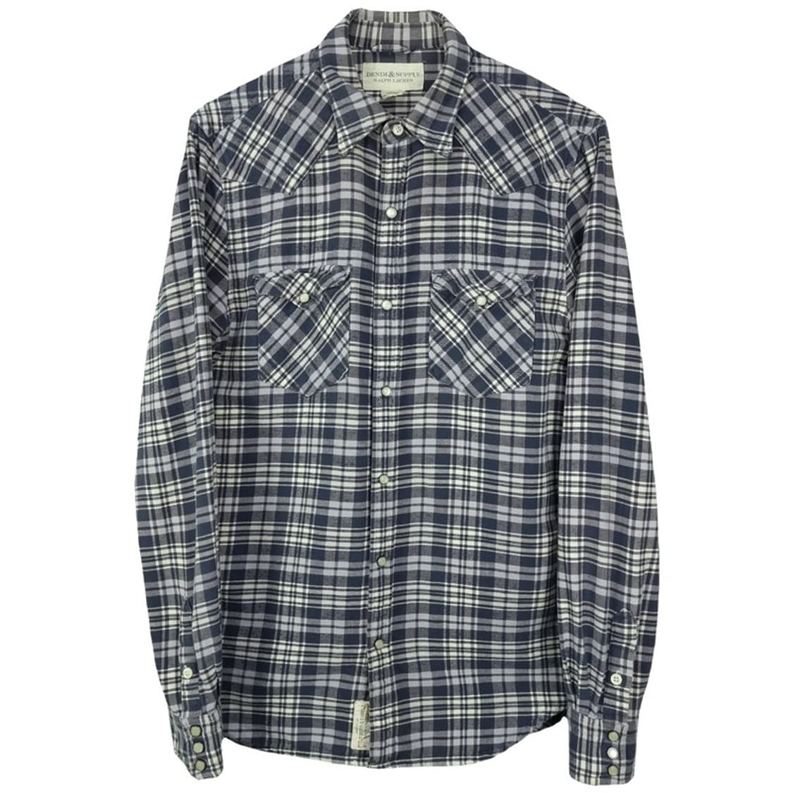 [데님앤서플라이] 빈티지 체크 웨스턴 셔츠 P01395 상품이미지2