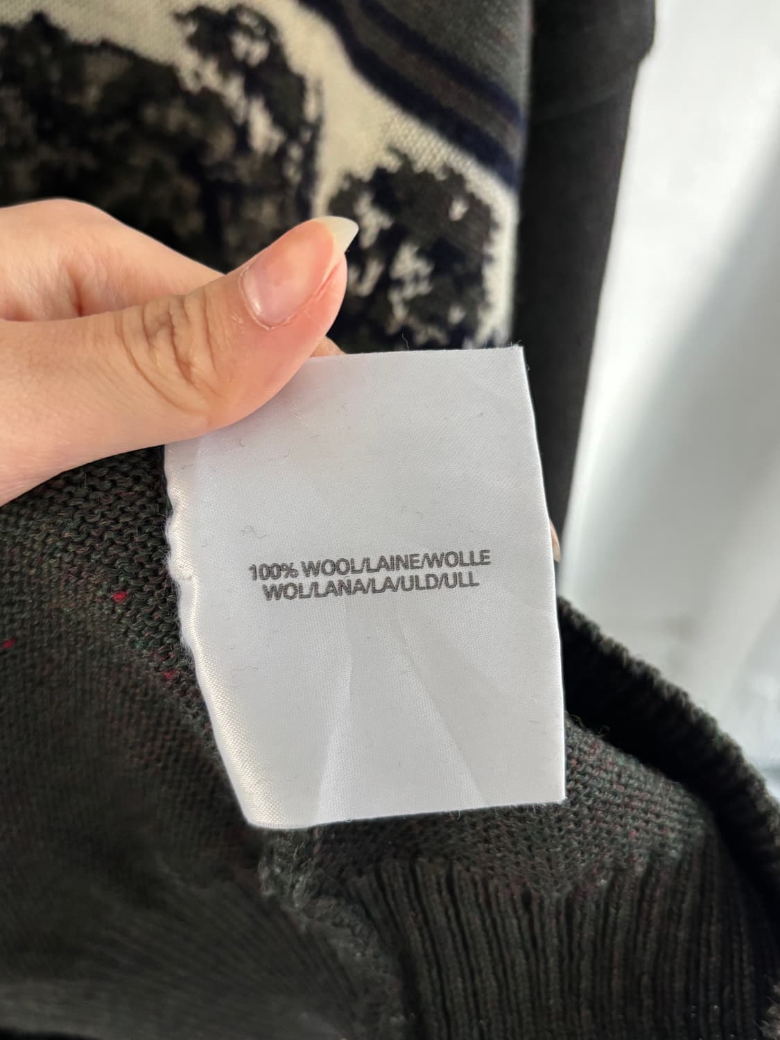 Burberry 버버리 90‘s 골프 프린팅 니트 상품이미지4