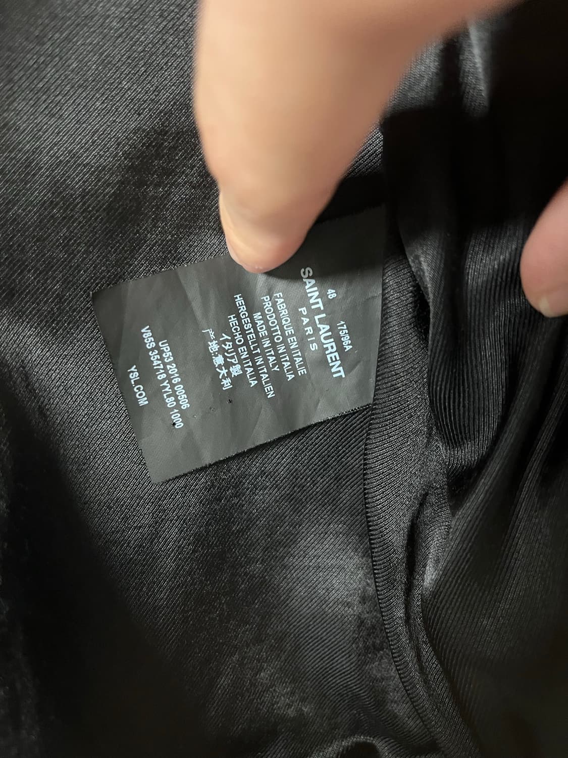 생로랑 테디자켓(16시즌 48사이즈) 상품이미지4