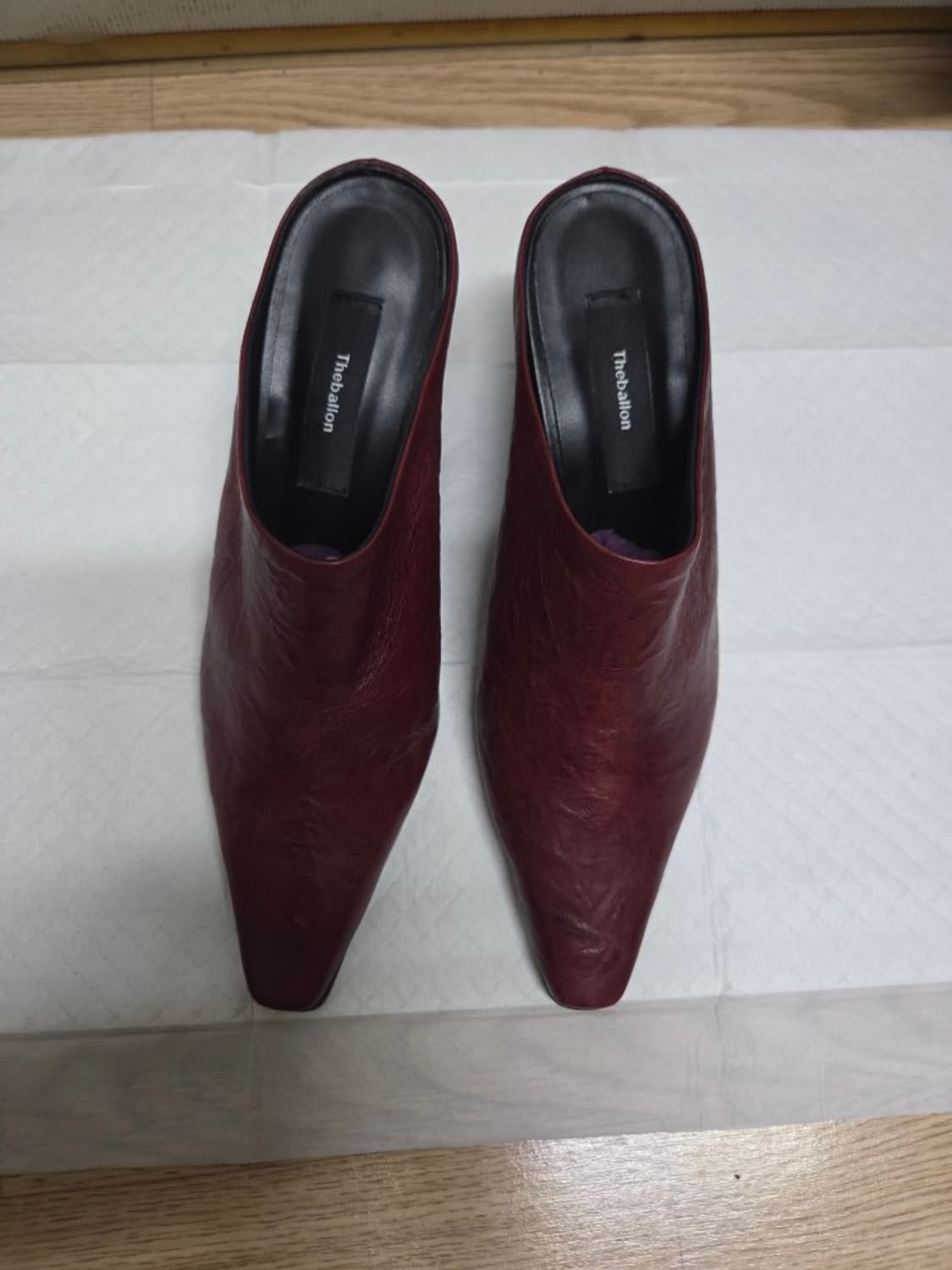 더발론  버건디뮬 슬리퍼 상품이미지5