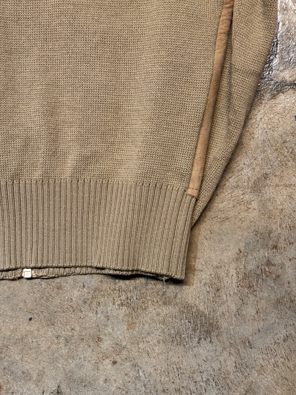 S-M ) VINTAGE French Suede Blouson 상품이미지10