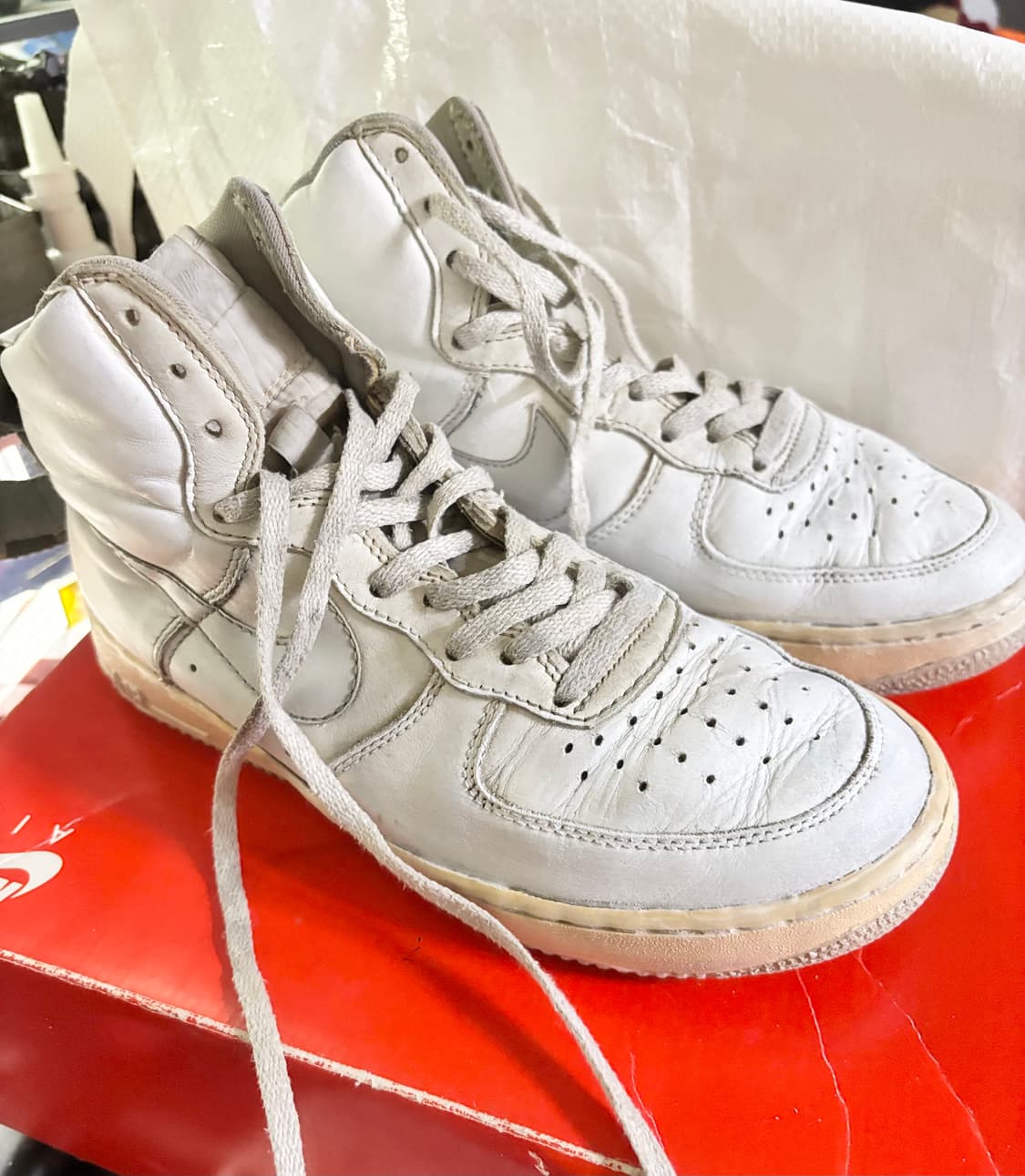 91년 나이키 에어포스 1 하이 상품이미지6