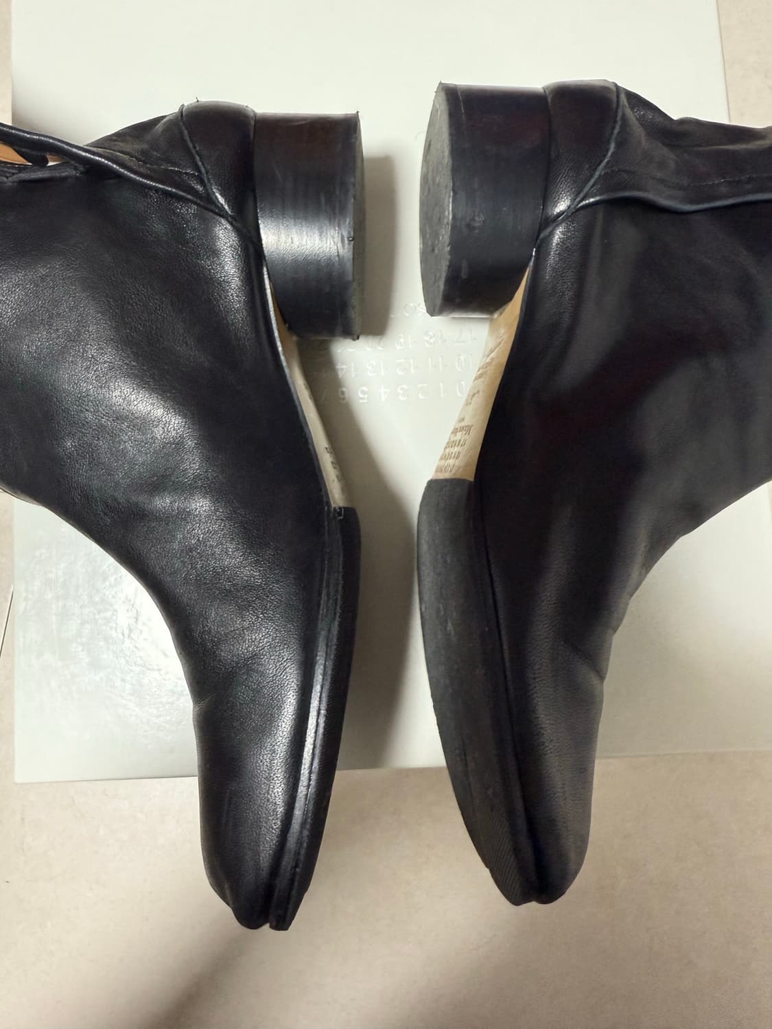 메종 마르지엘라/타비부츠 37.5사이즈/블랙 상품이미지3