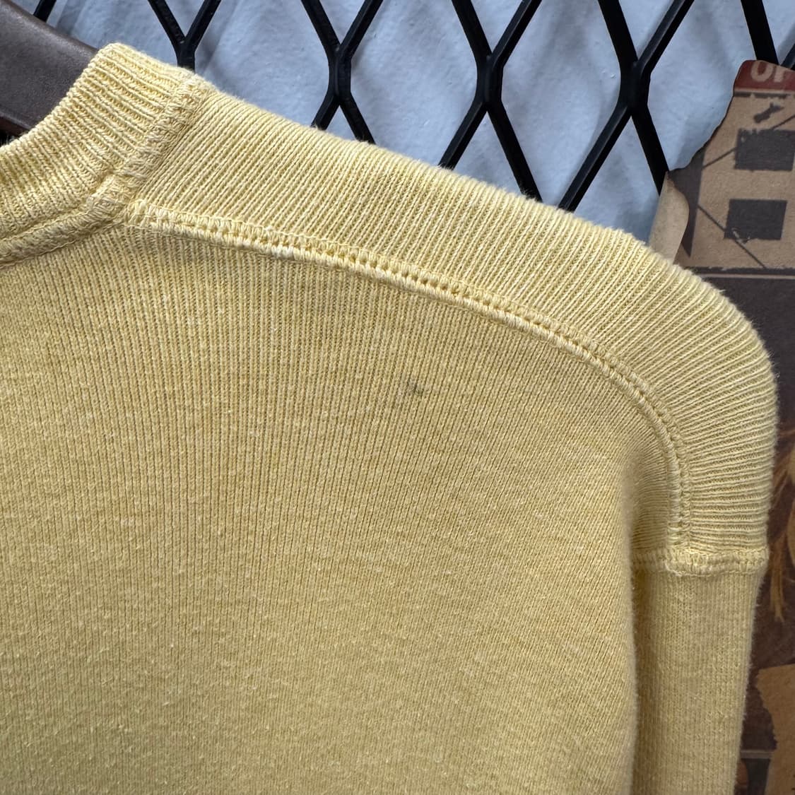 폴로 랄프로렌 니트 스웻셔츠 블랙 포니 포인트 옐로우 상품이미지9