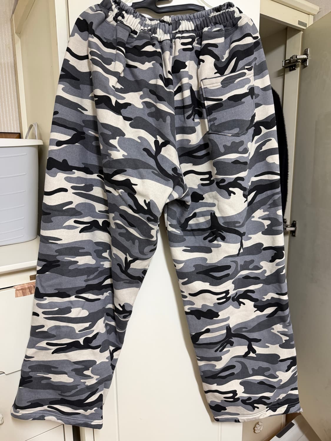 카모 와이드 팬츠 (밴딩) 상품이미지2