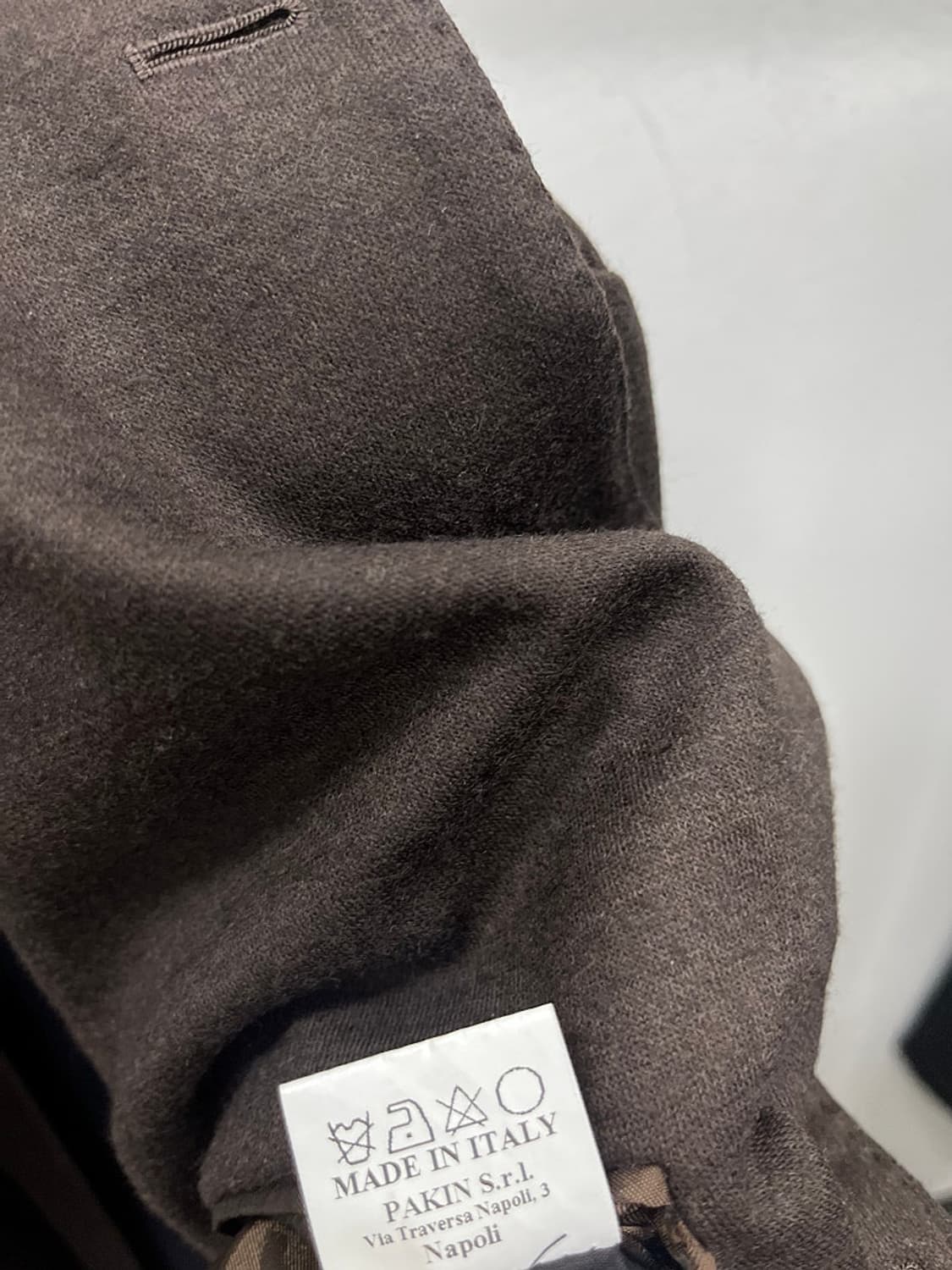 105) 사르토리오 나폴리 이태리 울자켓  상품이미지10