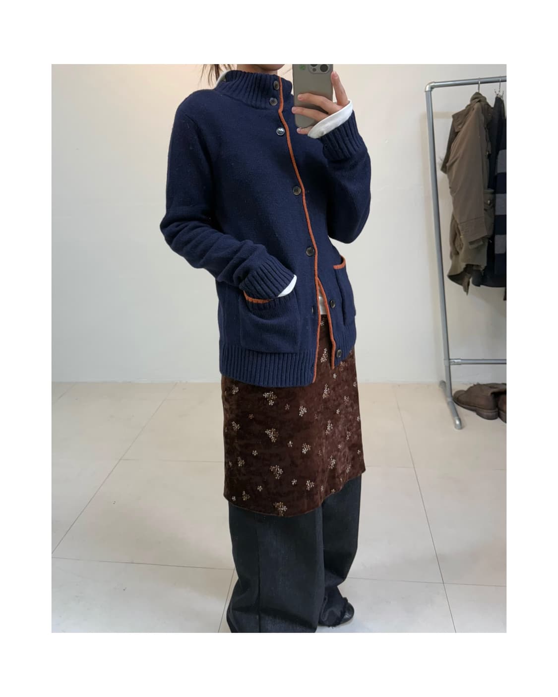 빈티지 니트 가디건 상품이미지5