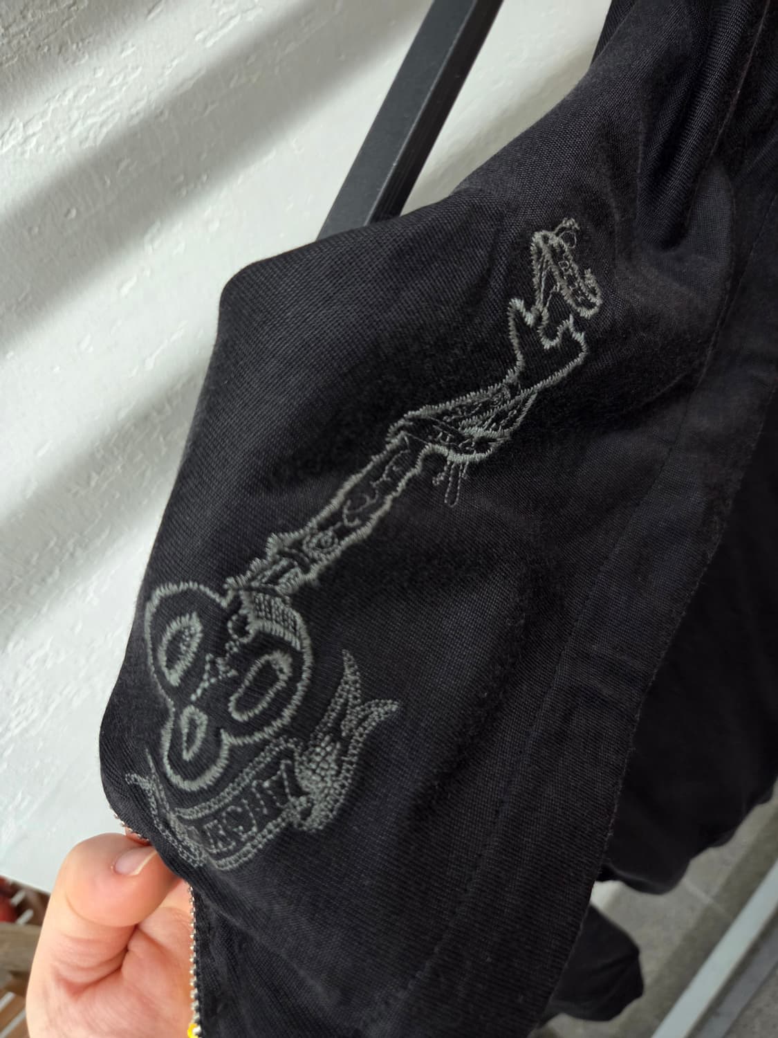 DIESEL 디젤 블랙 펑크 오리엔탈 하이넥집업💯 상품이미지6