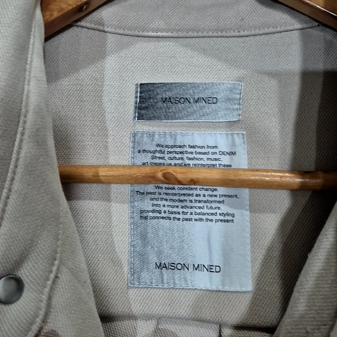 Maison Mined 메종 미네드 크롭 자켓 상품이미지3