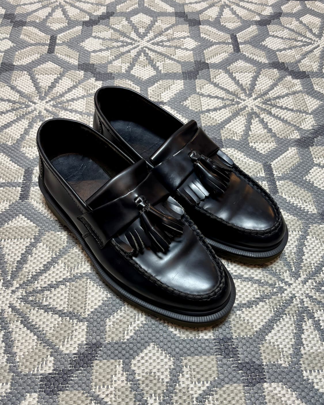 (260) 닥터마틴 아드리안 테슬 로퍼 블랙 상품이미지1