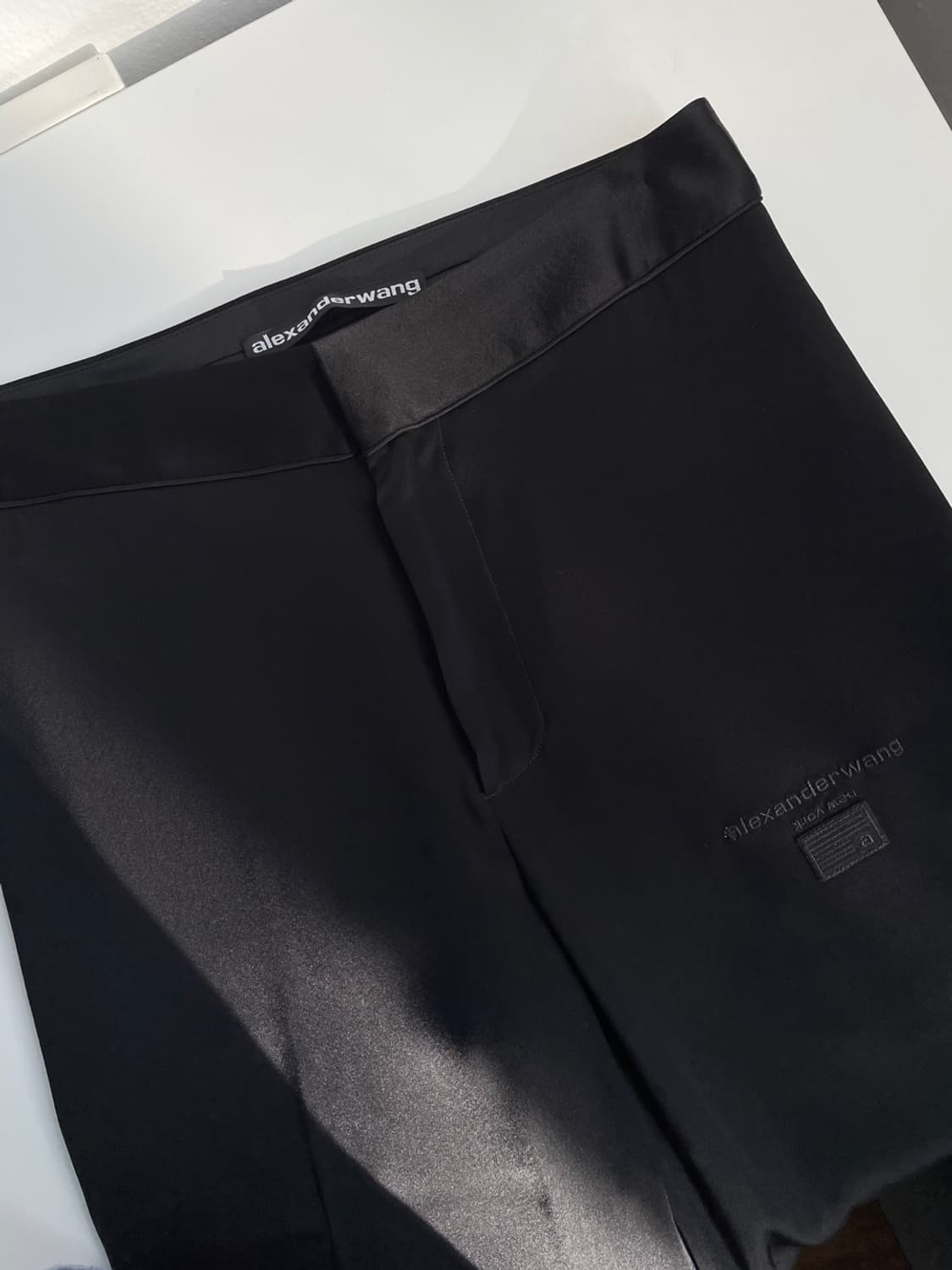 알렉산더왕 로고 사틴 팬츠  상품이미지2