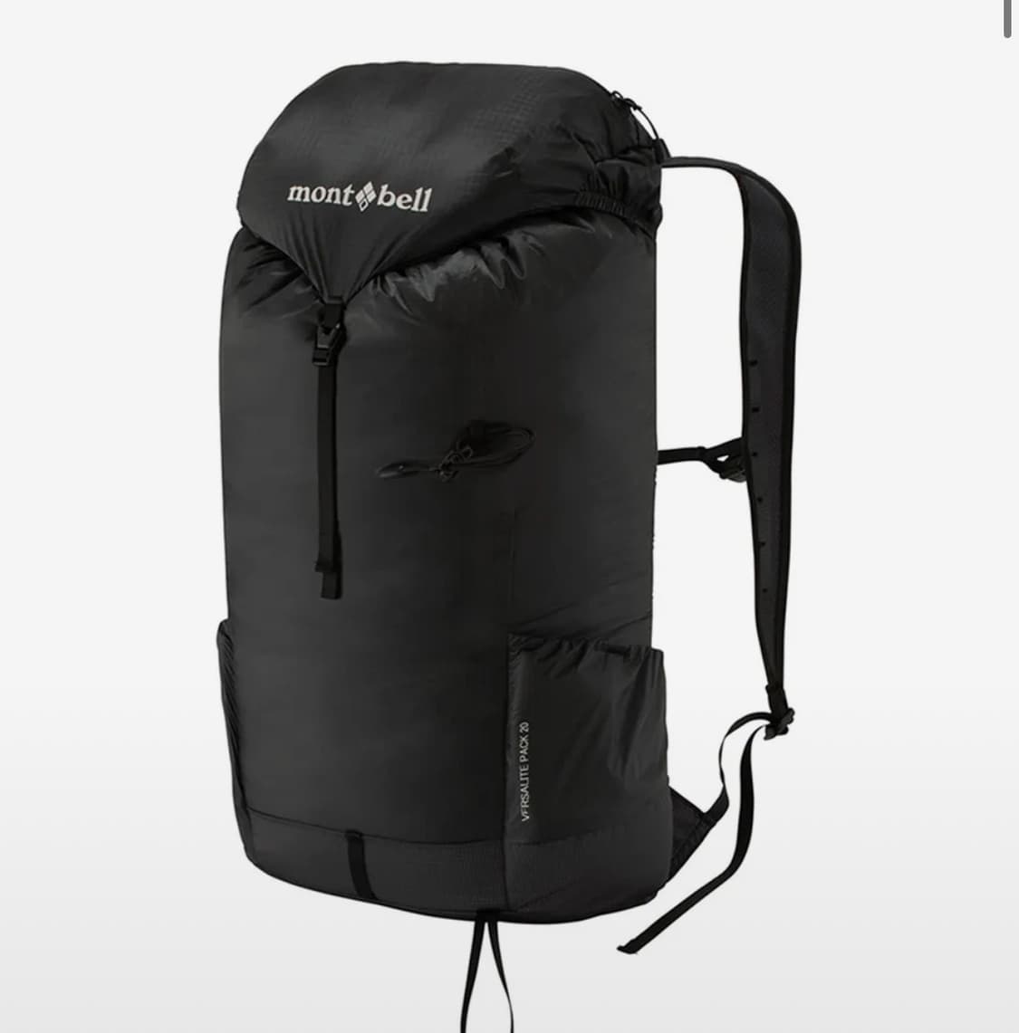몽벨 버사라이트 팩 20 블랙 백팩 상품이미지1