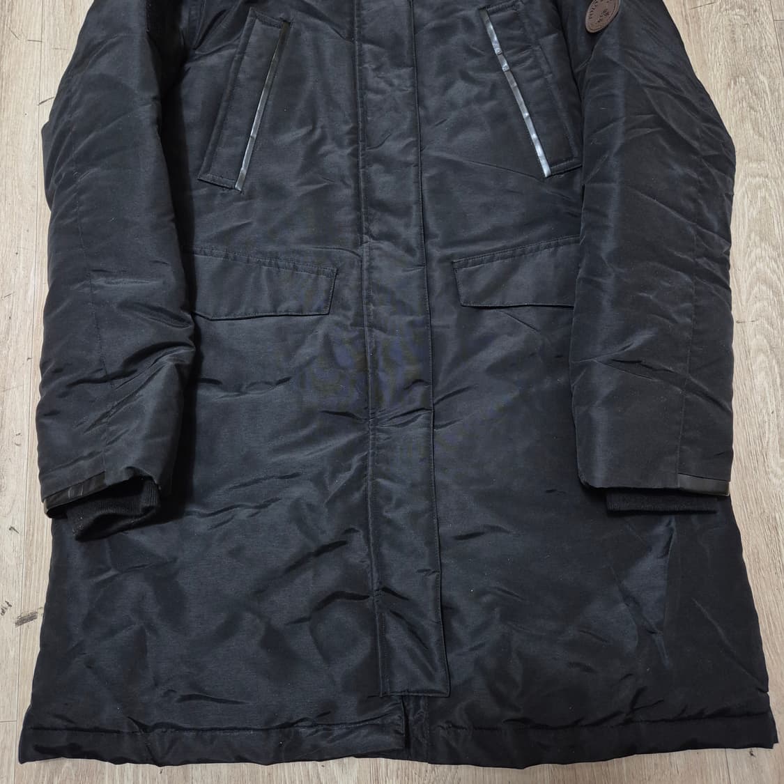 폴로 클럽 사이드와펜 미디엄 덕다운 롱패딩 점퍼 L(100) 상품이미지3