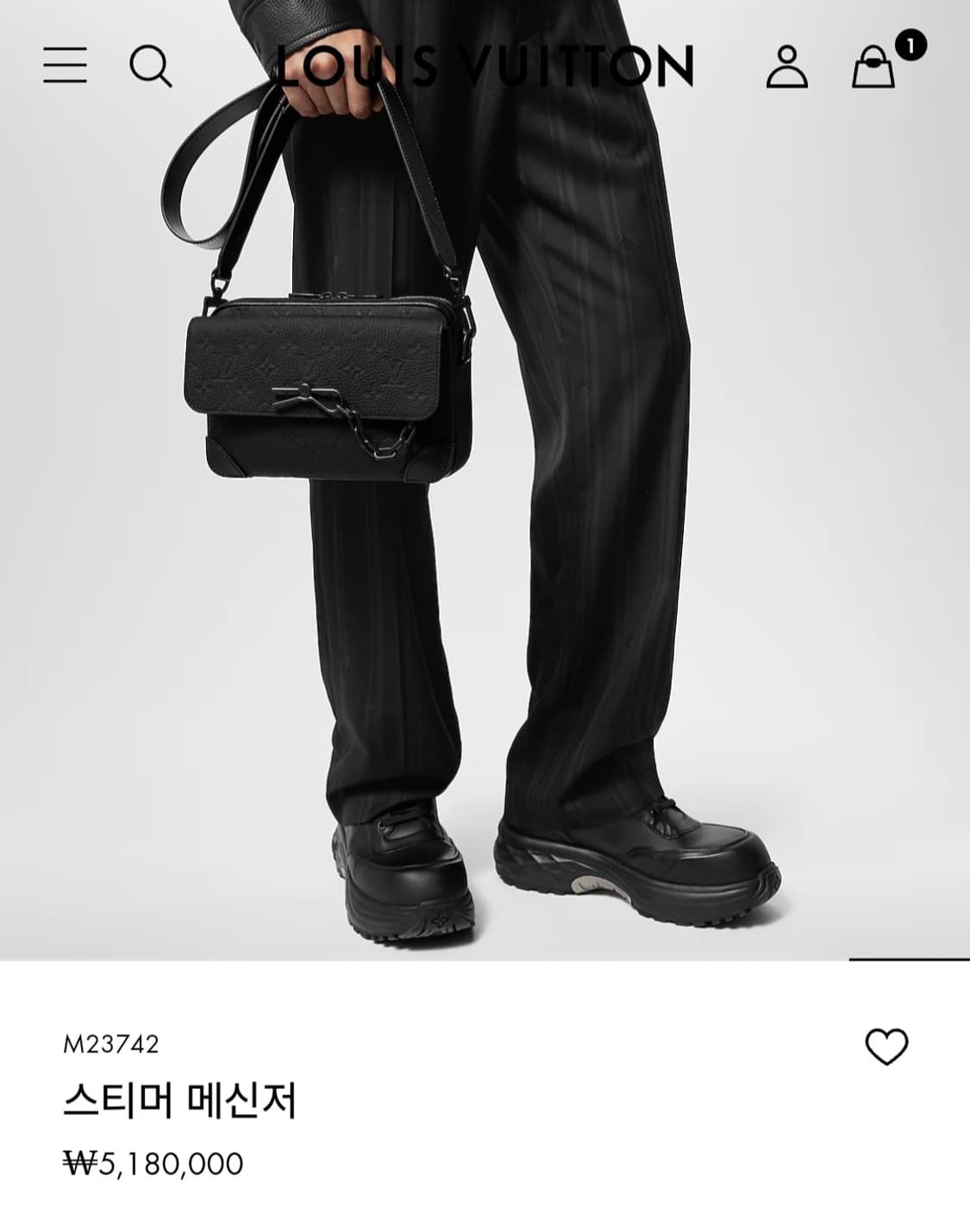 루이비통 퍼렐 토리옹 스티머 트렁크 메신저 크로스백 상품이미지3