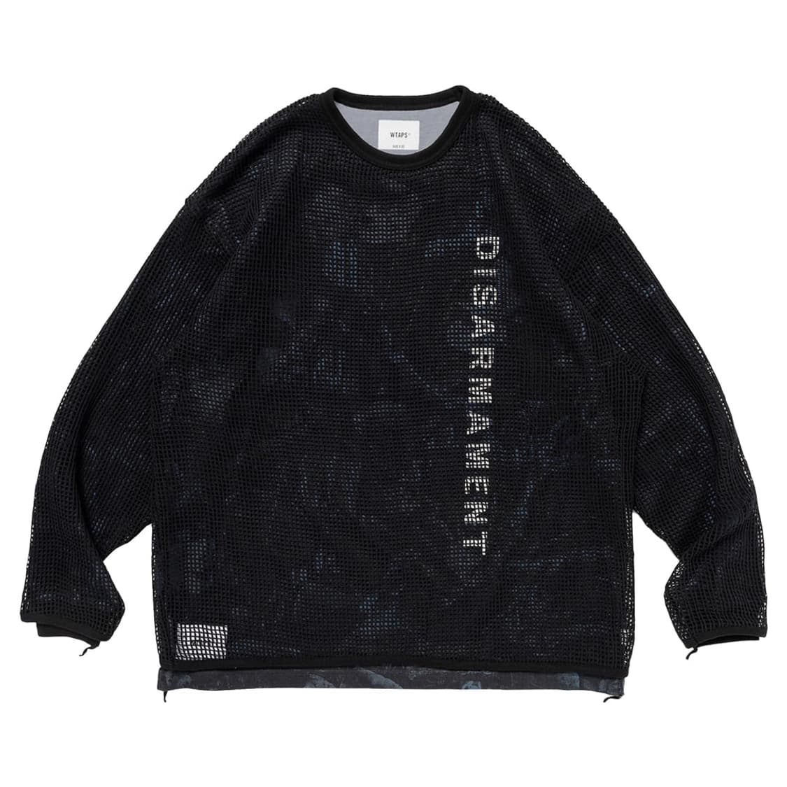 WTAPS GHILL / LS / COTTON 블랙 상품이미지1