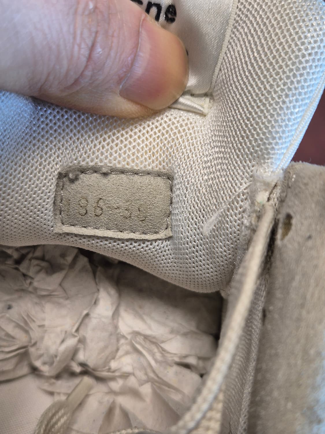 250-255(39) 정품 아크네 스튜디오 지미라벨 스니커즈  상품이미지8