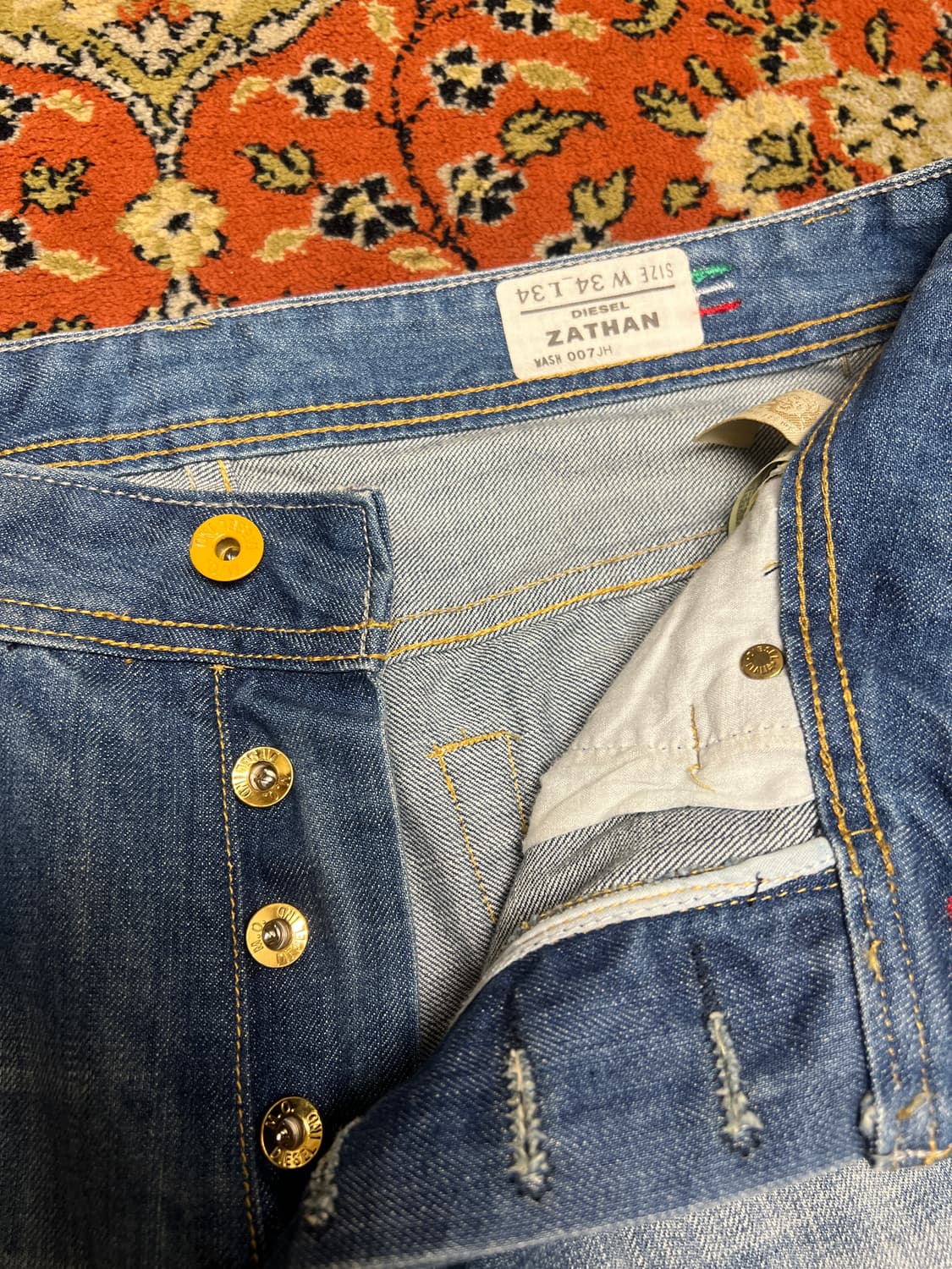 [34] 디젤 ZATAN 자탄 부츠컷 플레어 데님팬츠 상품이미지4