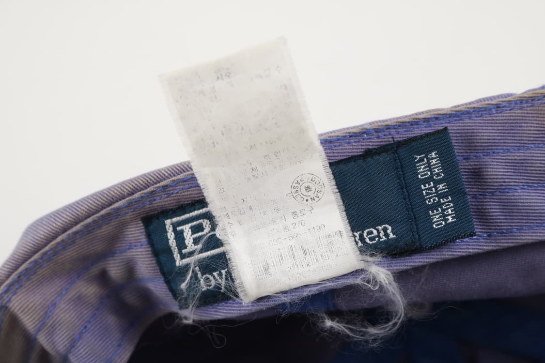 90's 폴로 랄프로렌 워시드 볼캡 모자 상품이미지7