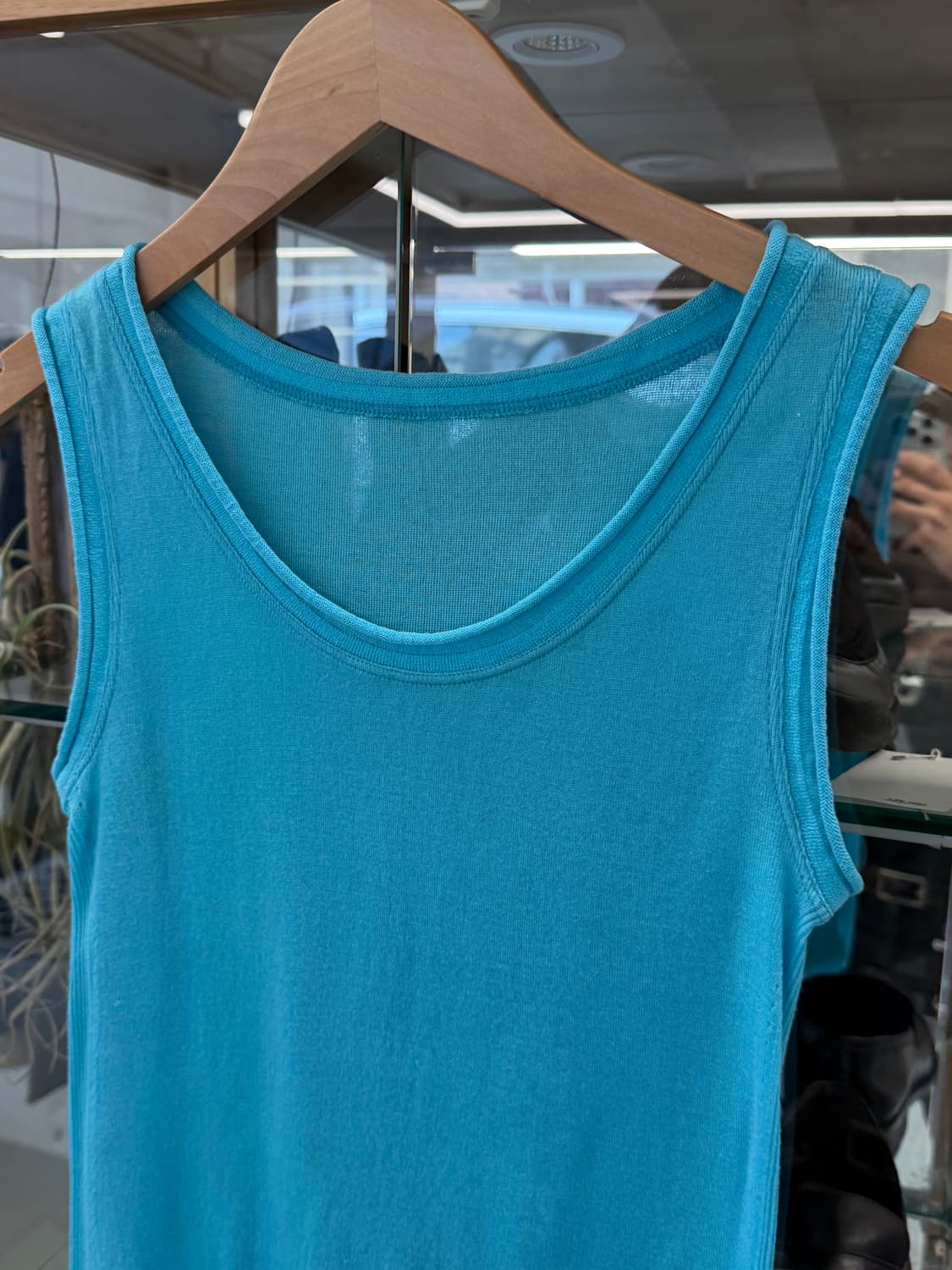 Turquoise sleeveless  상품이미지3