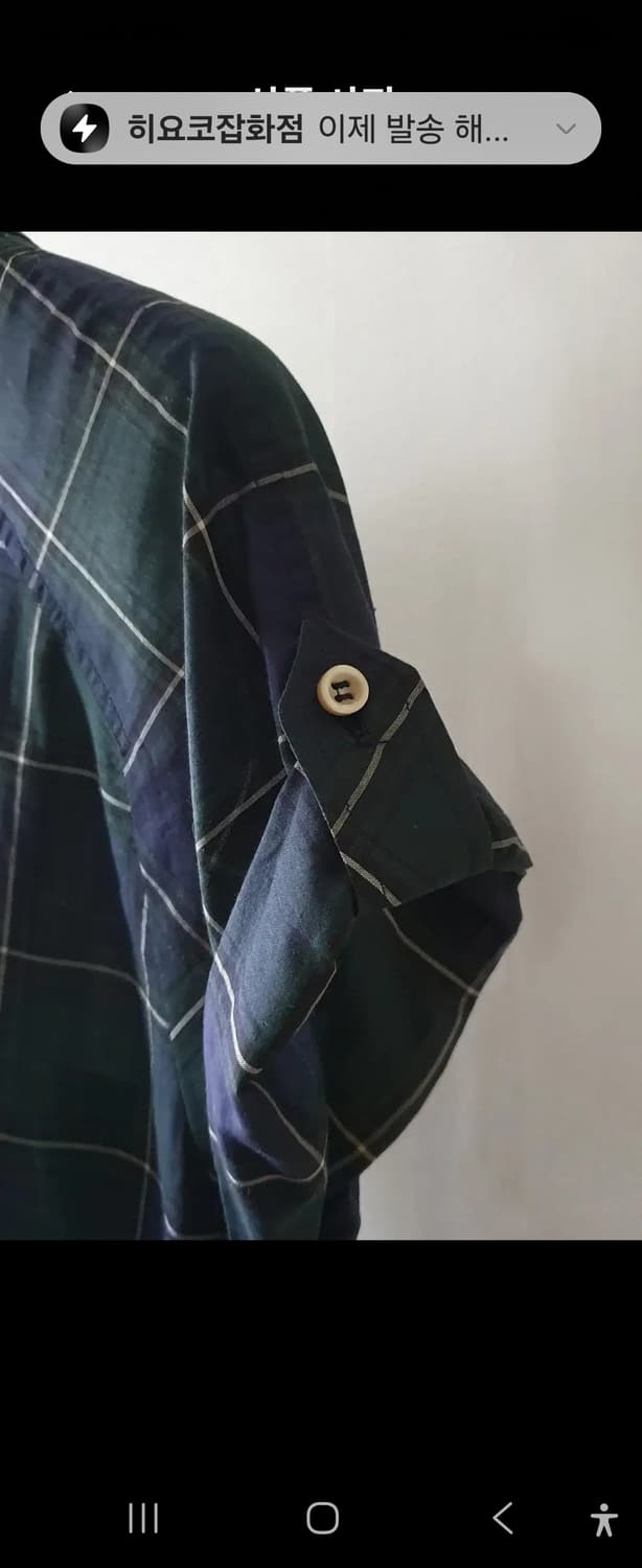 (정품) Isabel Marant Étoile 코튼100% 체크 블라우스 상품이미지4