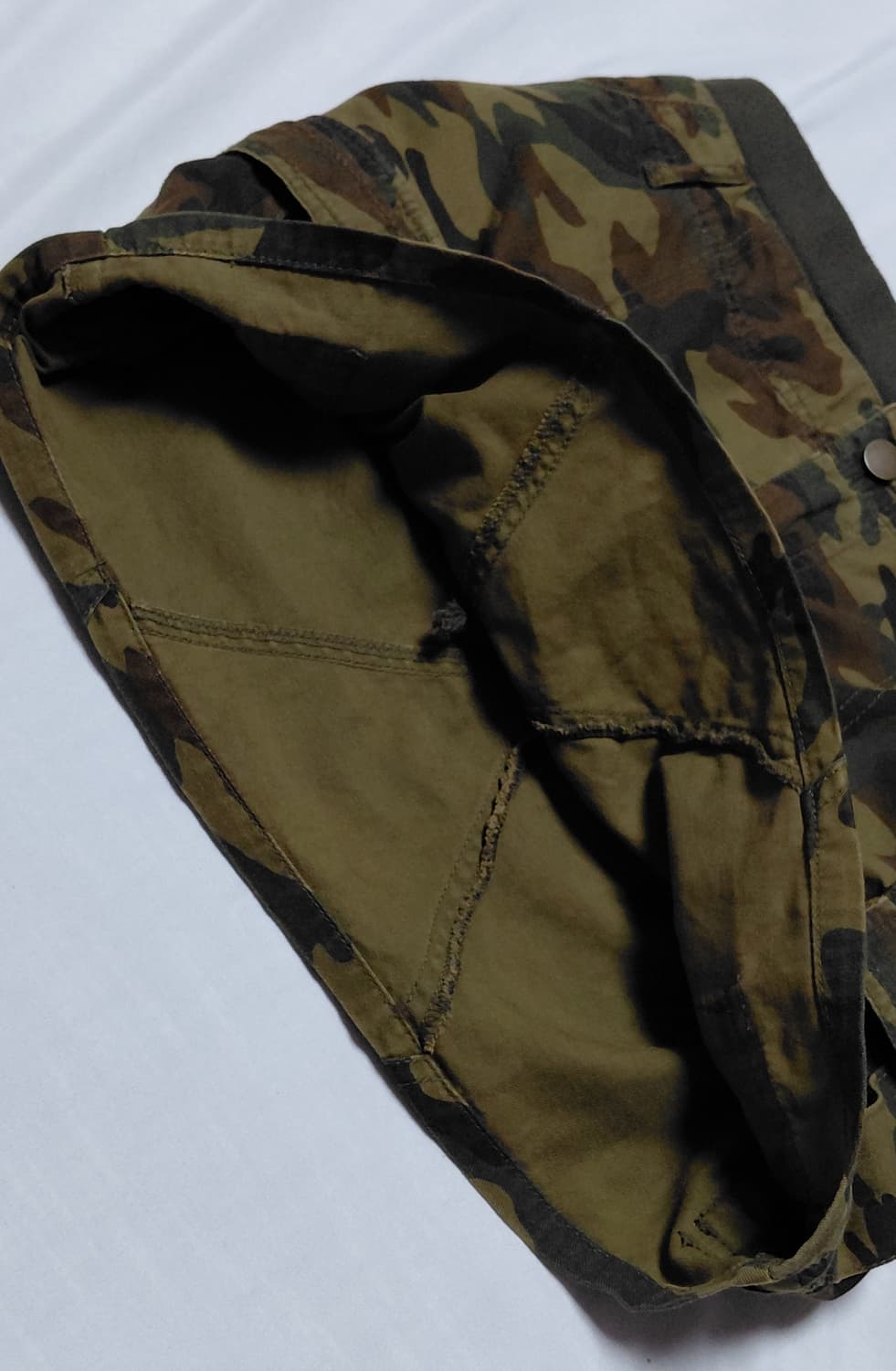 [L] 빌라봉(Billabong) 빈티지 카모 카고 미니 스커트 상품이미지7