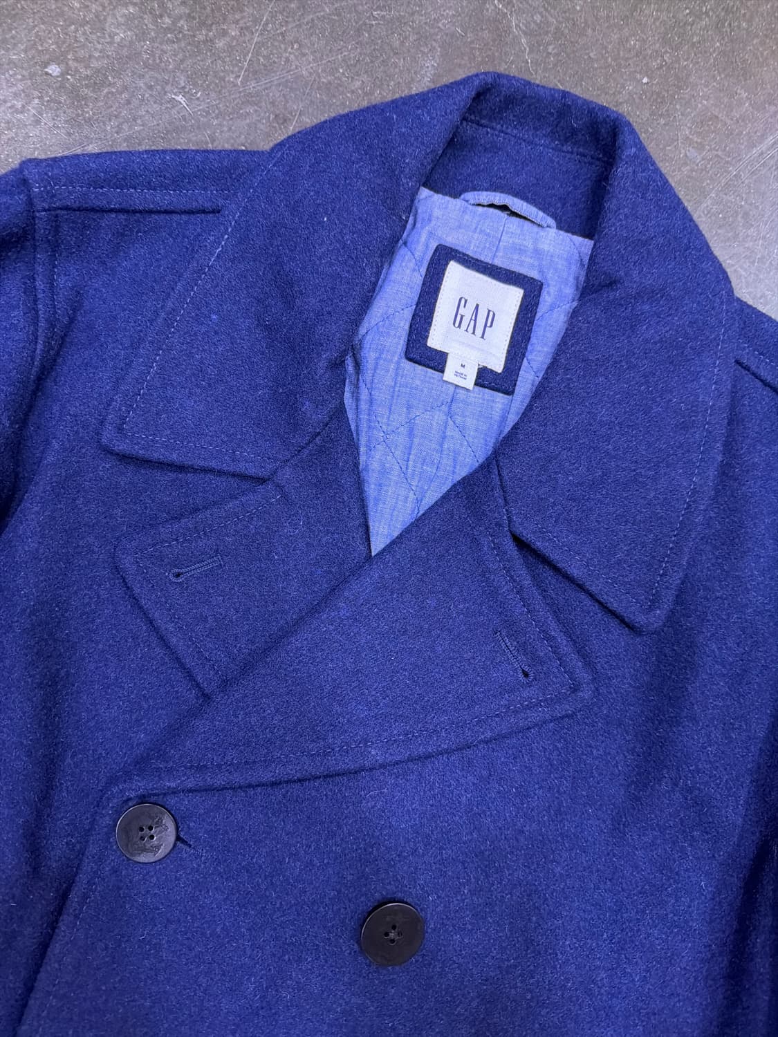 GAP 갭 클래식 피코트 네이비 M 상품이미지3