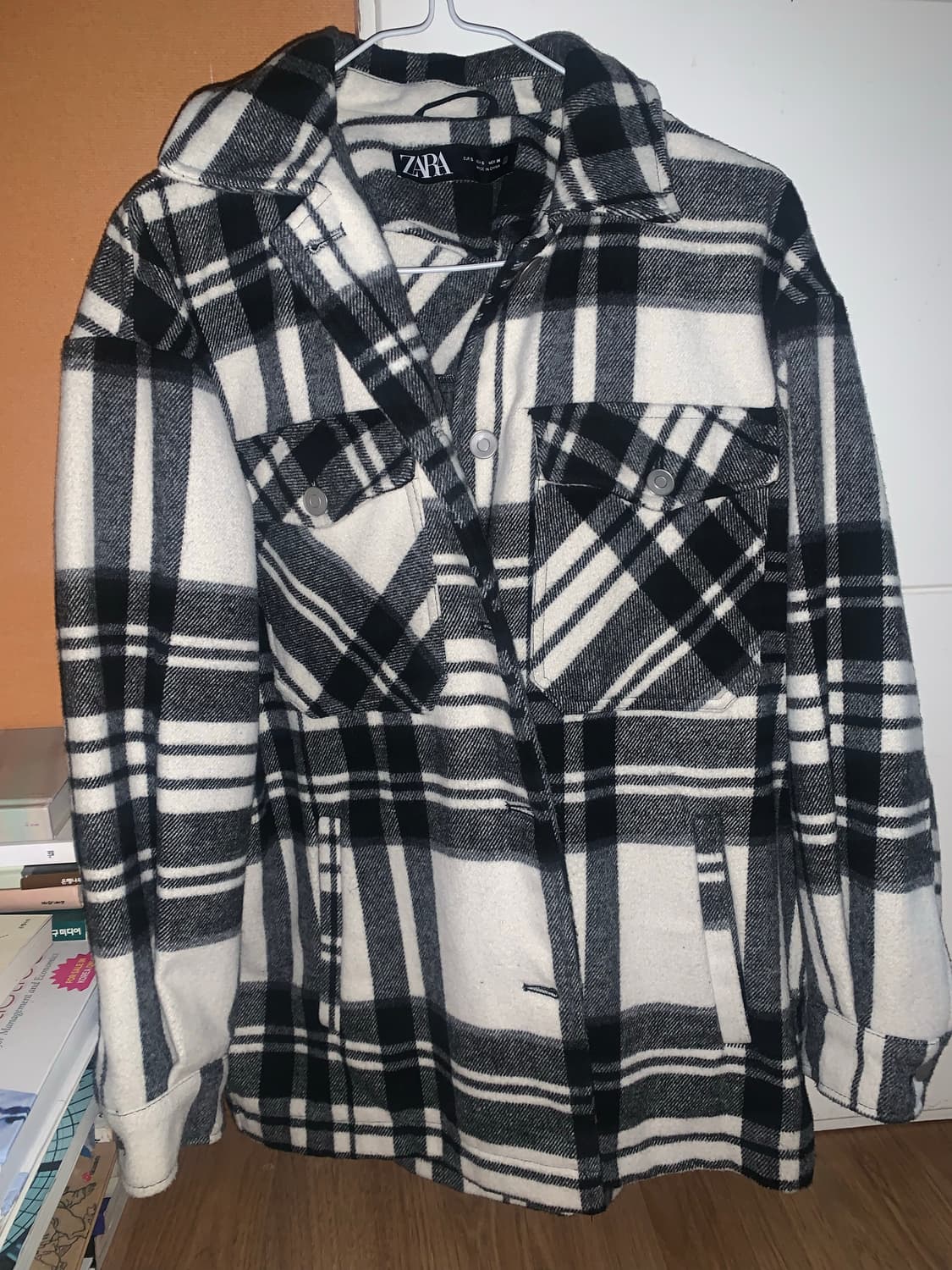자라 ZARA 체크 자켓 (코트)  상품이미지1