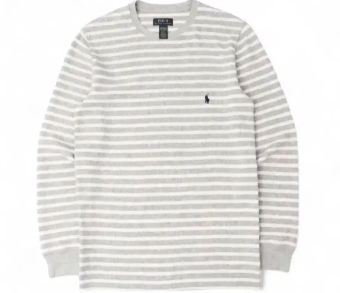 엄성현 폴로 스트라이프 티셔츠 그레이m 구합니다!!!! 상품이미지1