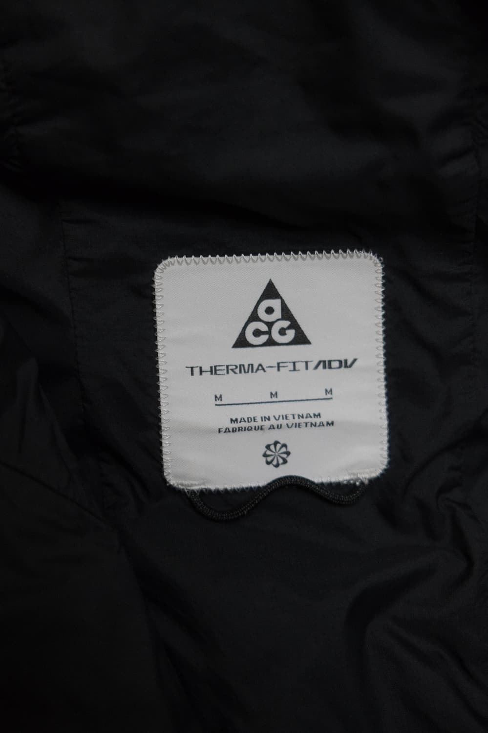 나이키 ACG 써마핏 ADV PRIMALOFT 풀 집 자켓 블랙 M 상품이미지3