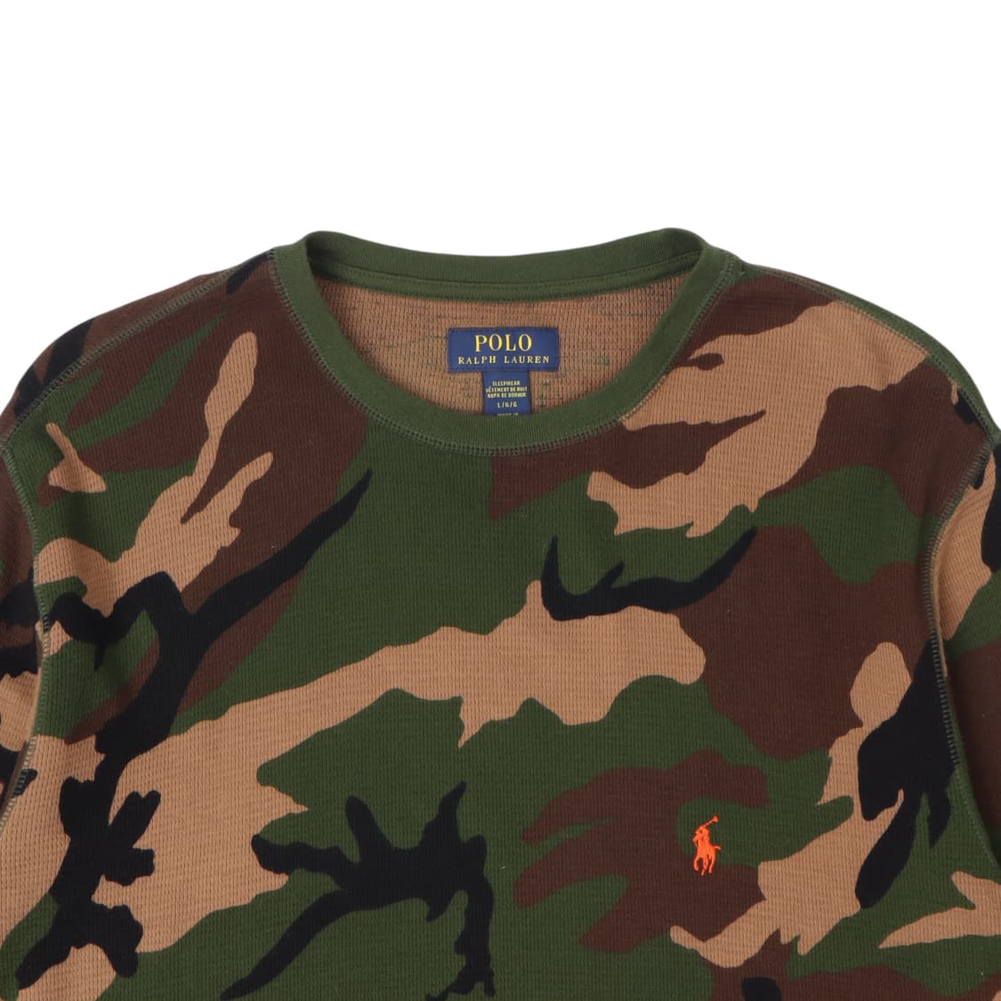 폴로 랄프로렌 베이직포니 카모플라쥬 와플 롱슬리브 상품이미지2