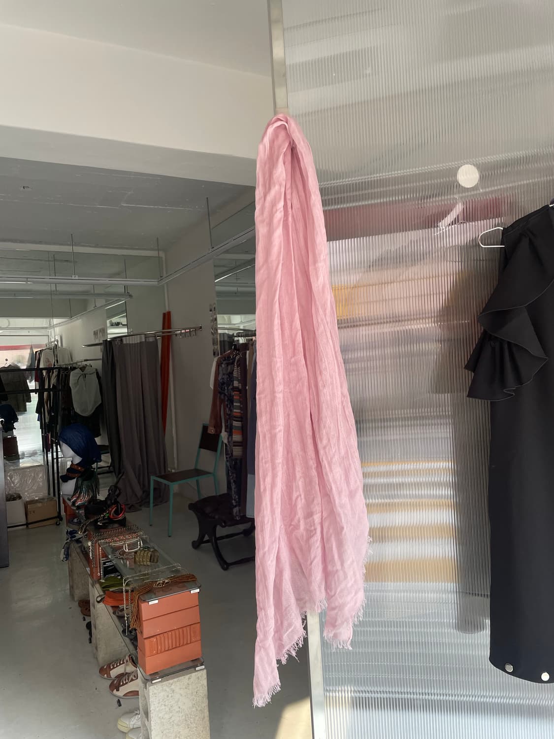 베이비핑크 머플러 상품이미지1