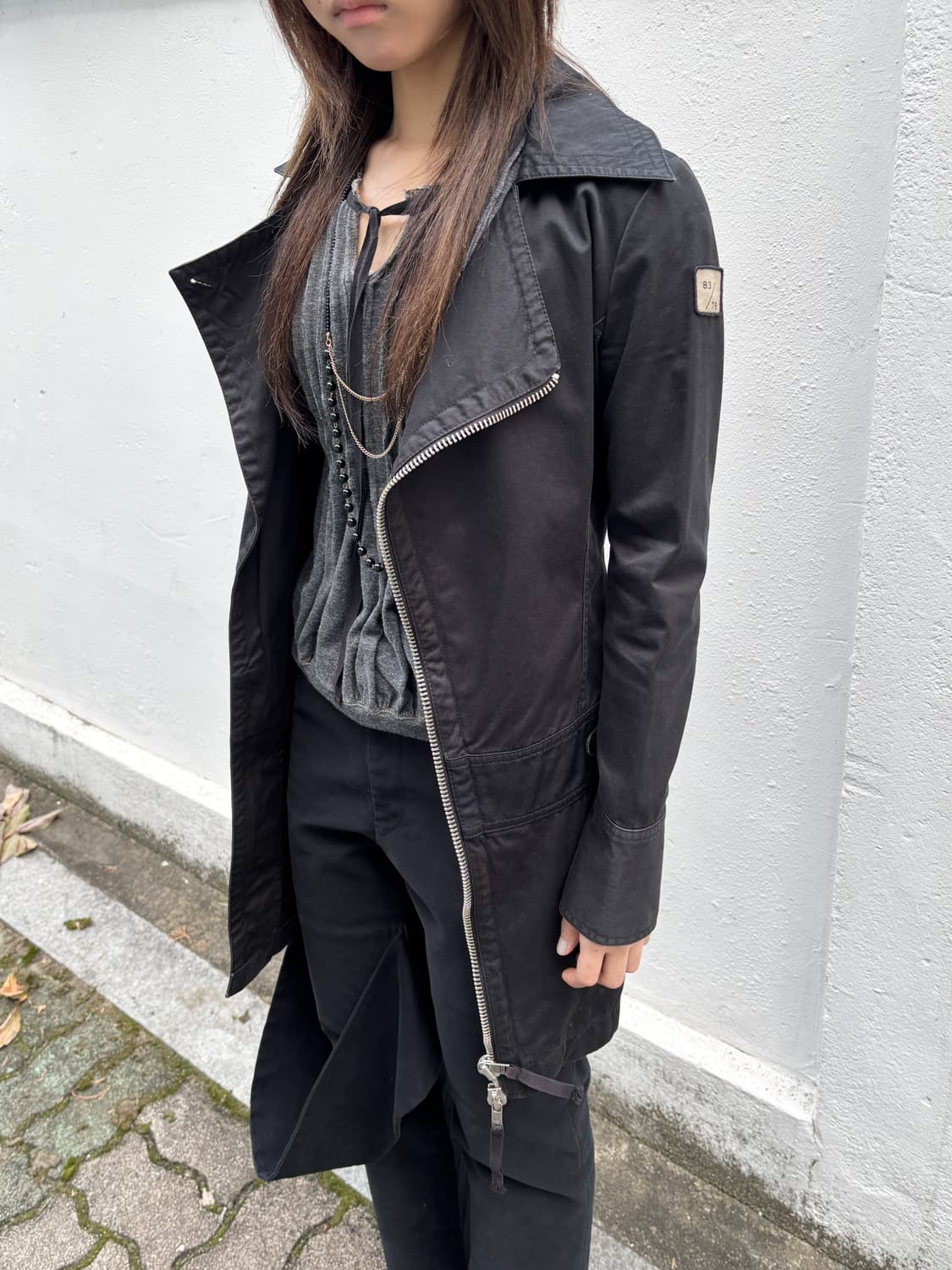 디젤 모토 라이더 트렌치 자켓 상품이미지2