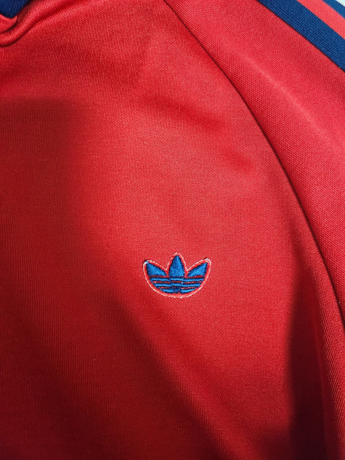 80s 아디다스 서독 레드 저지 5호 상품이미지2