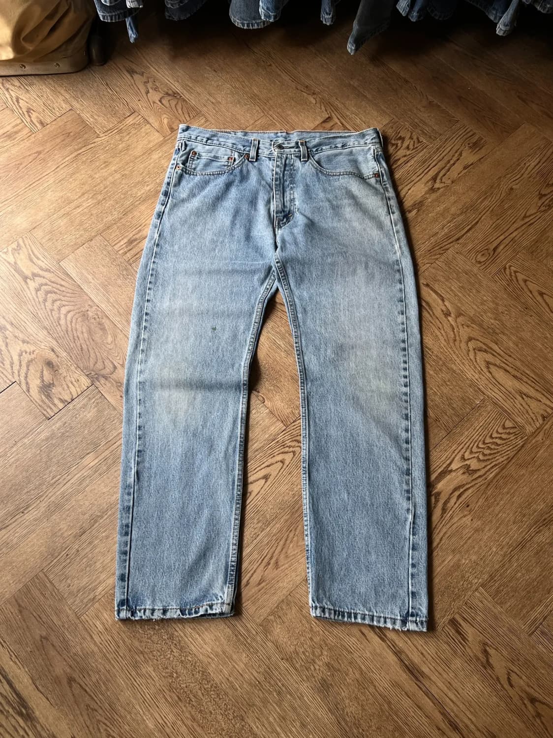 [34]리바이스 505 빈티지 워싱 레귤러 스트레이트 데님 팬츠 상품이미지1