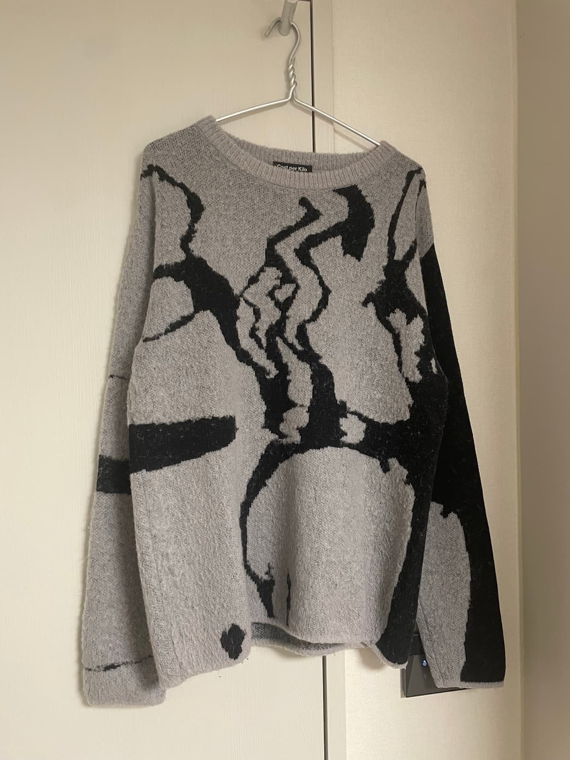 코스트퍼킬로 그래픽 니트 상품이미지3