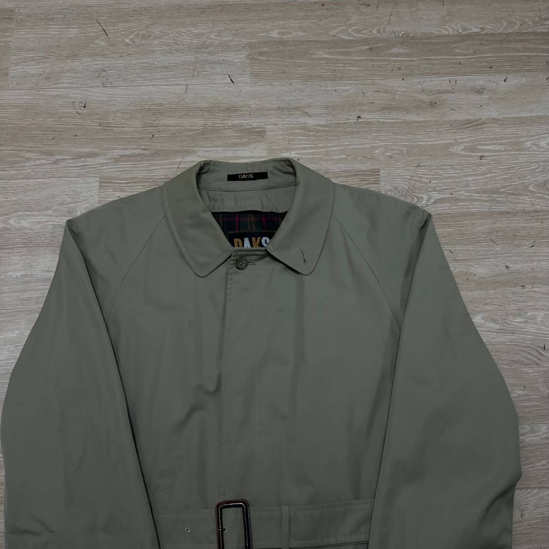 닥스 벨티드 싱글 롱 트렌치 맥코트 [카키브라운] 94-79-170 상품이미지2