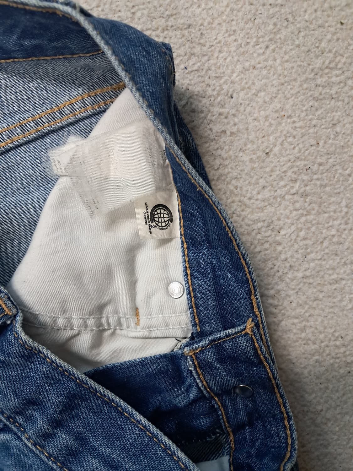 가니x리바이스 와이핏데님팬츠 상품이미지5