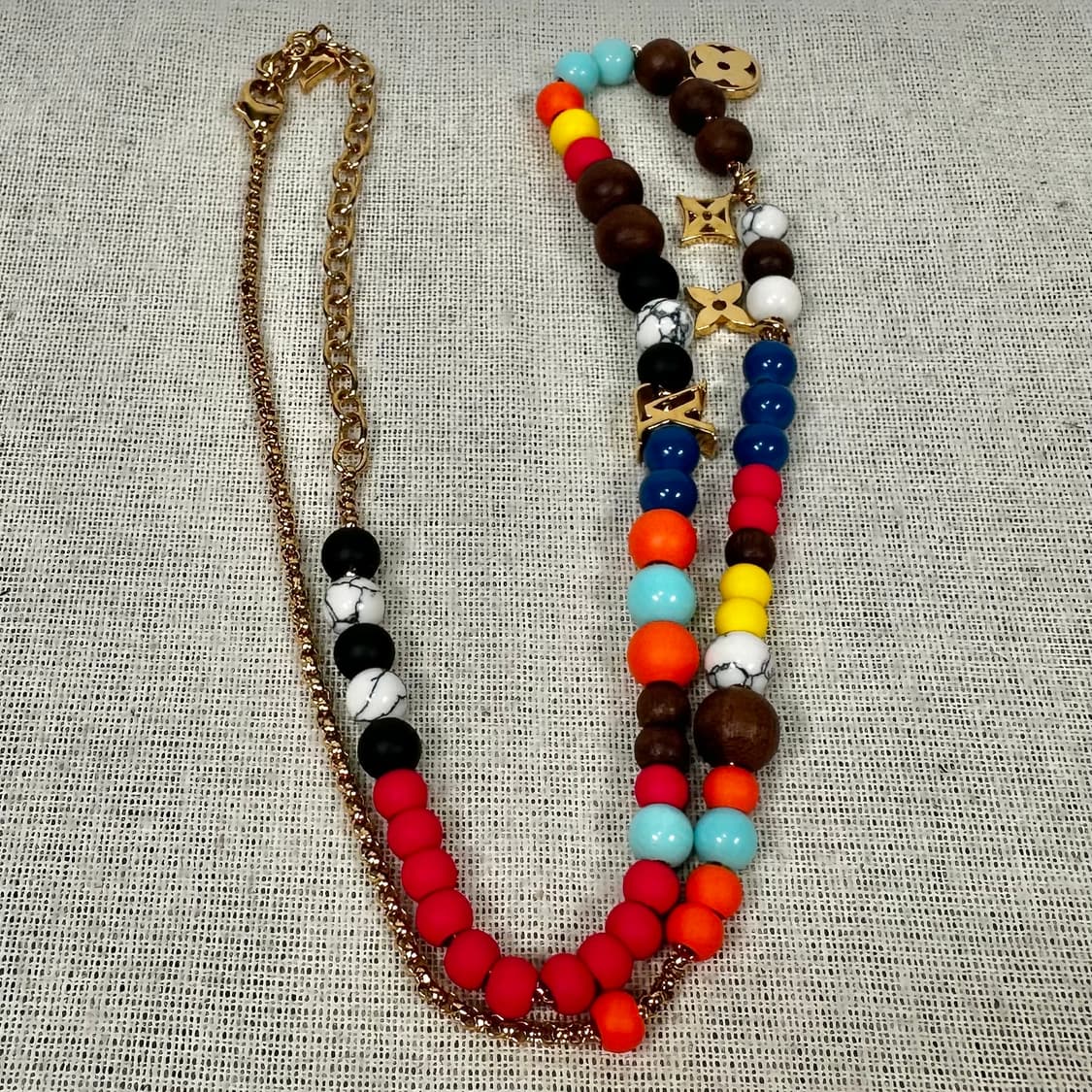 루이비통 LV 서핑 비즈 목걸이 상품이미지3