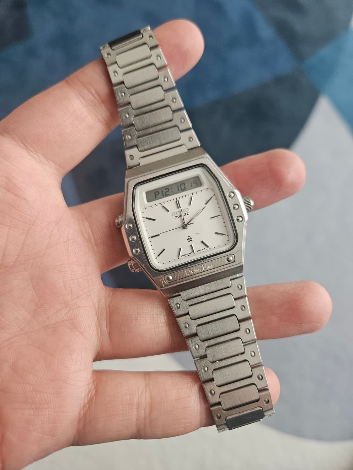 세이코 실버웨이브 아나디지 극 희귀 빈티지 상품이미지2