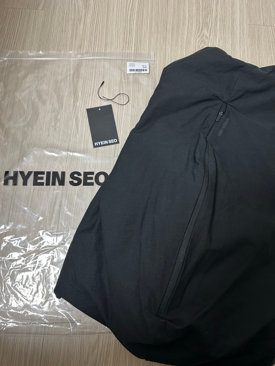 혜인서 드레이퍼리 백팩 상품이미지3