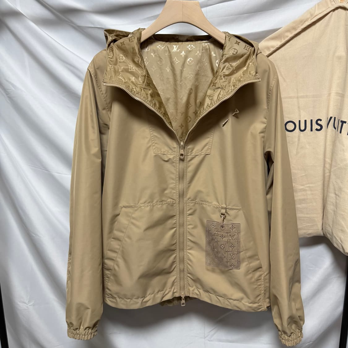 [S급/50] 루이비통 모노그램 리버서블 바람막이 자켓 풀구성 상품이미지6