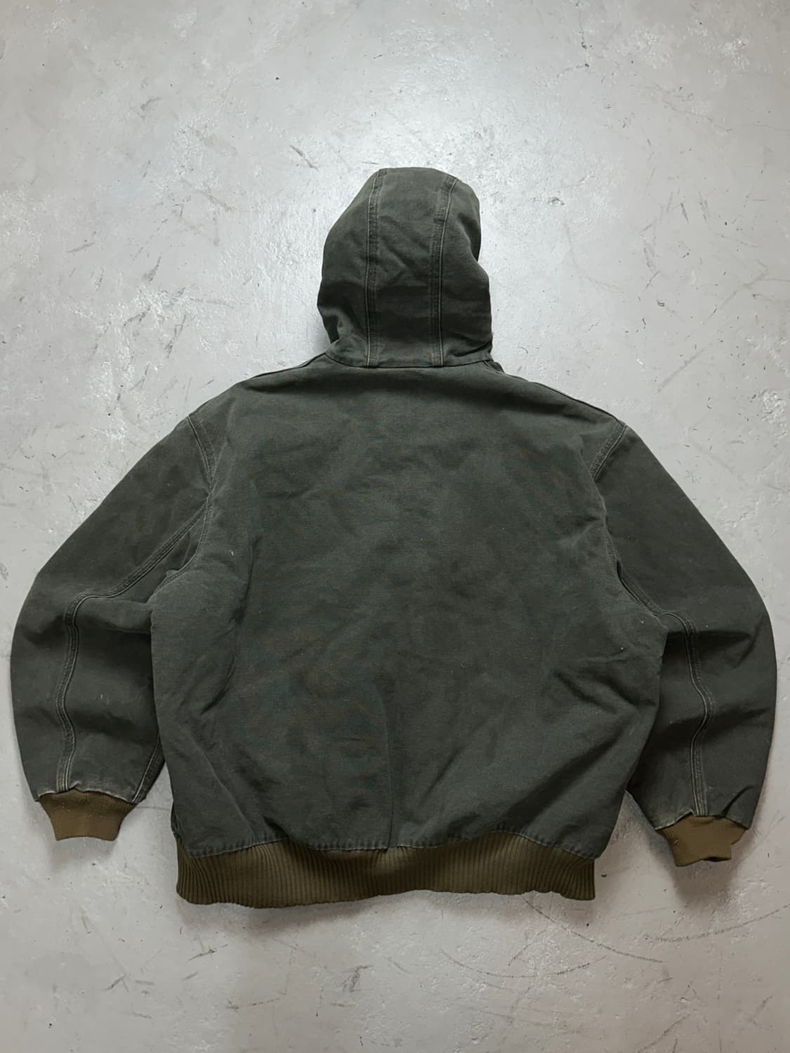 00's OG 칼하트 J130 액티브 자켓 구버전 칼하트 MOS 모스그린 상품이미지4