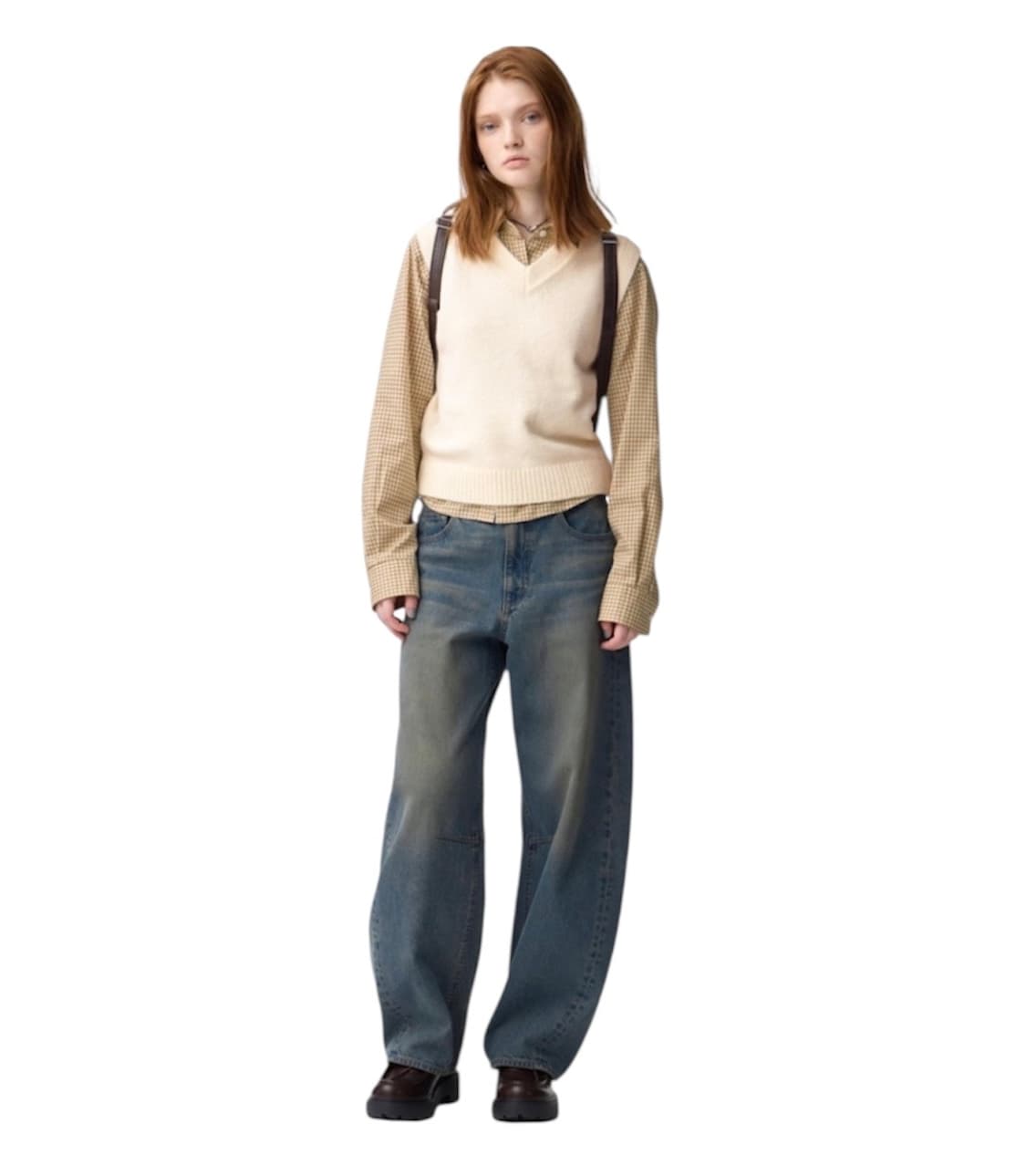 GU  베럴 레그 진 [ s ] 상품이미지1