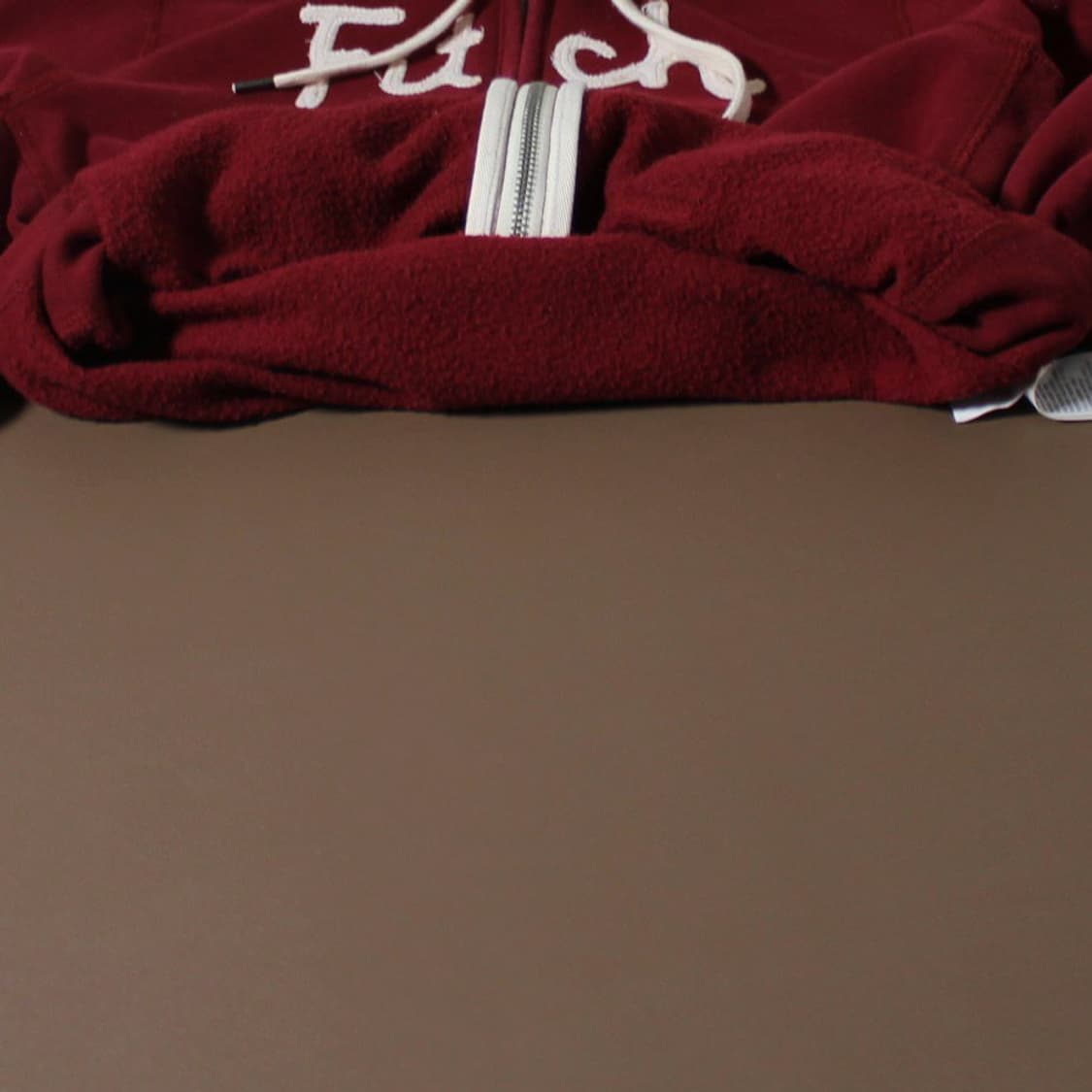 Abercrombie 아베크롬비 기모 버건디 후드티  상품이미지3