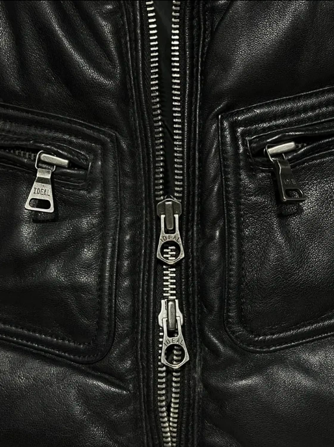 vertex & co 바이크 가죽패딩 상품이미지4