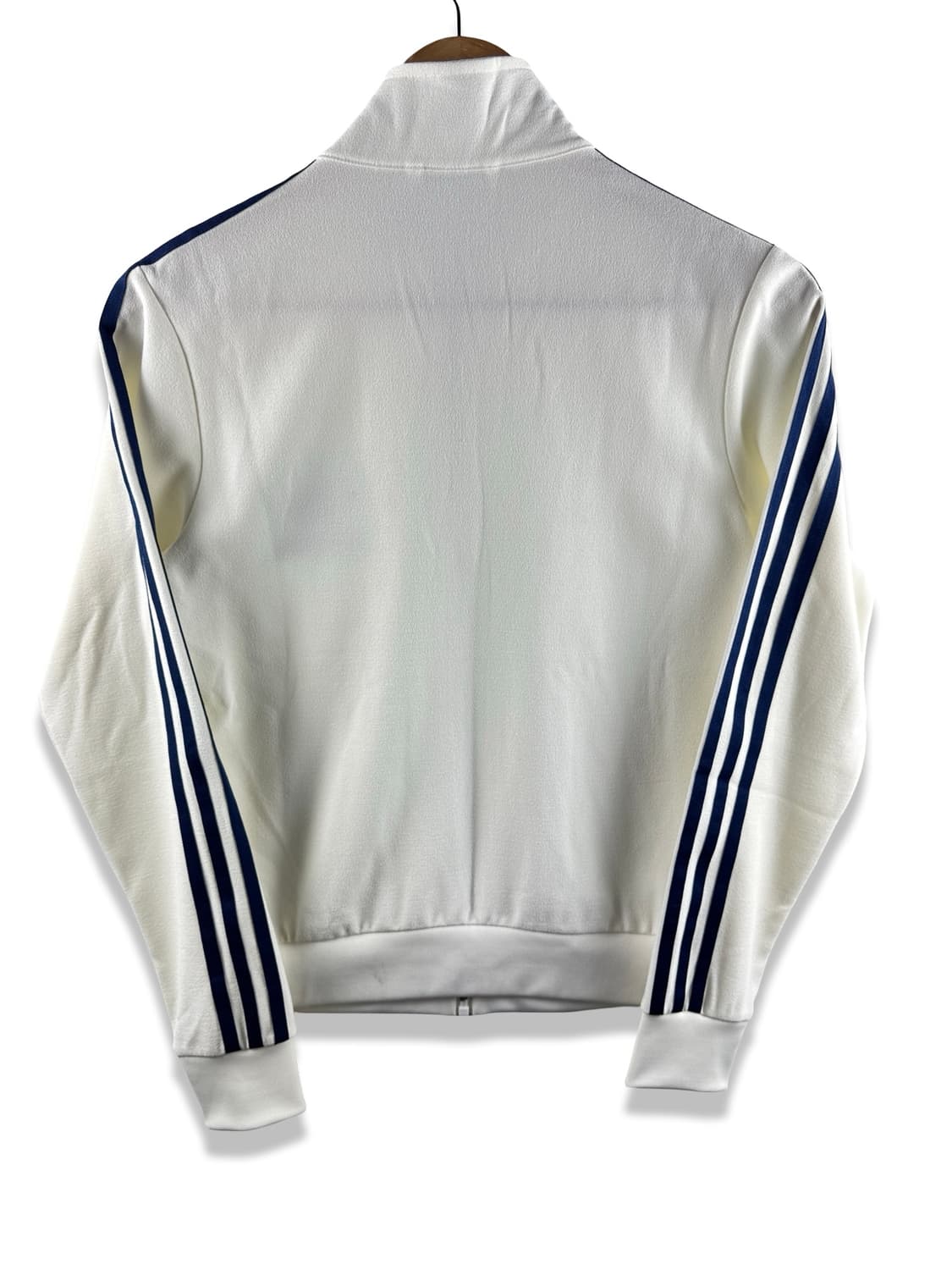 아디다스 빅 트레포일 화이트네이비 크레페 딱붙 트랙져지2616 상품이미지5