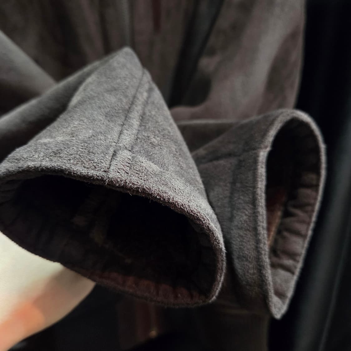 자라 맨 스웨이드 빈티지 봄버 자켓 상품이미지7