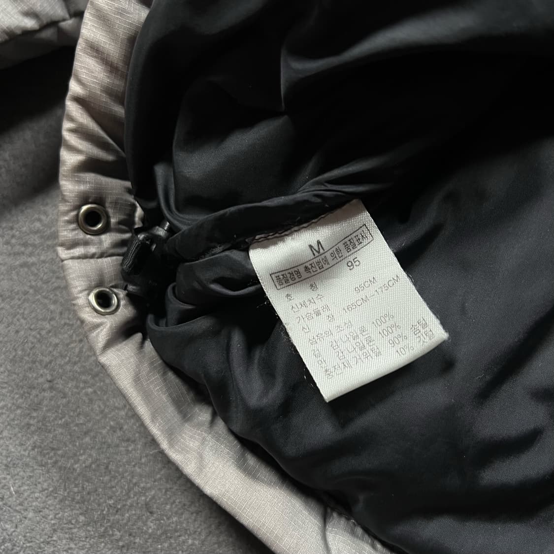 노스페이스 센터로고 700 구형 눕시 패딩 자켓 상품이미지8