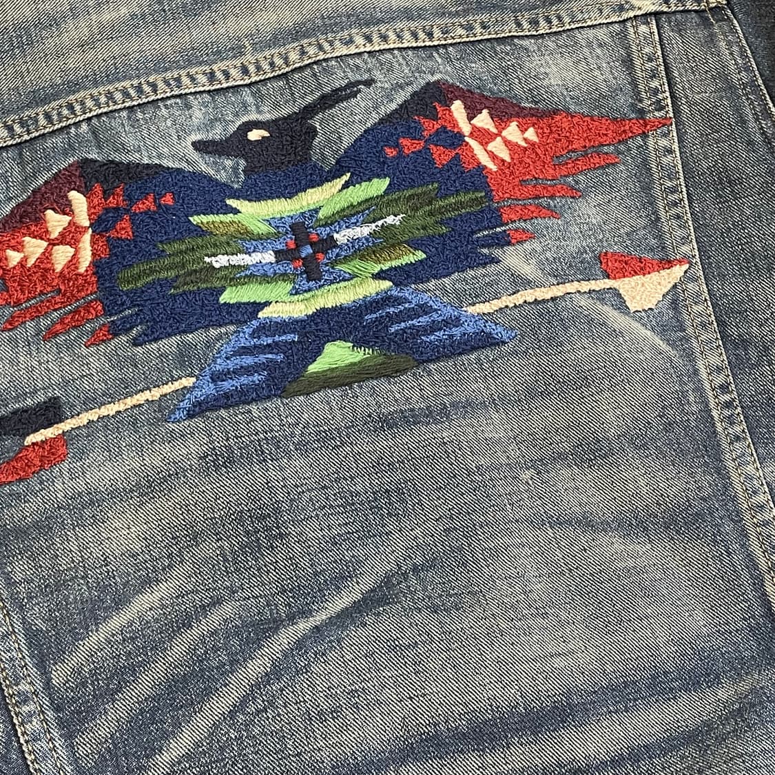 [M] 폴로 랄프로렌 아즈텍 나비호 셰르파 데님자켓 상품이미지8